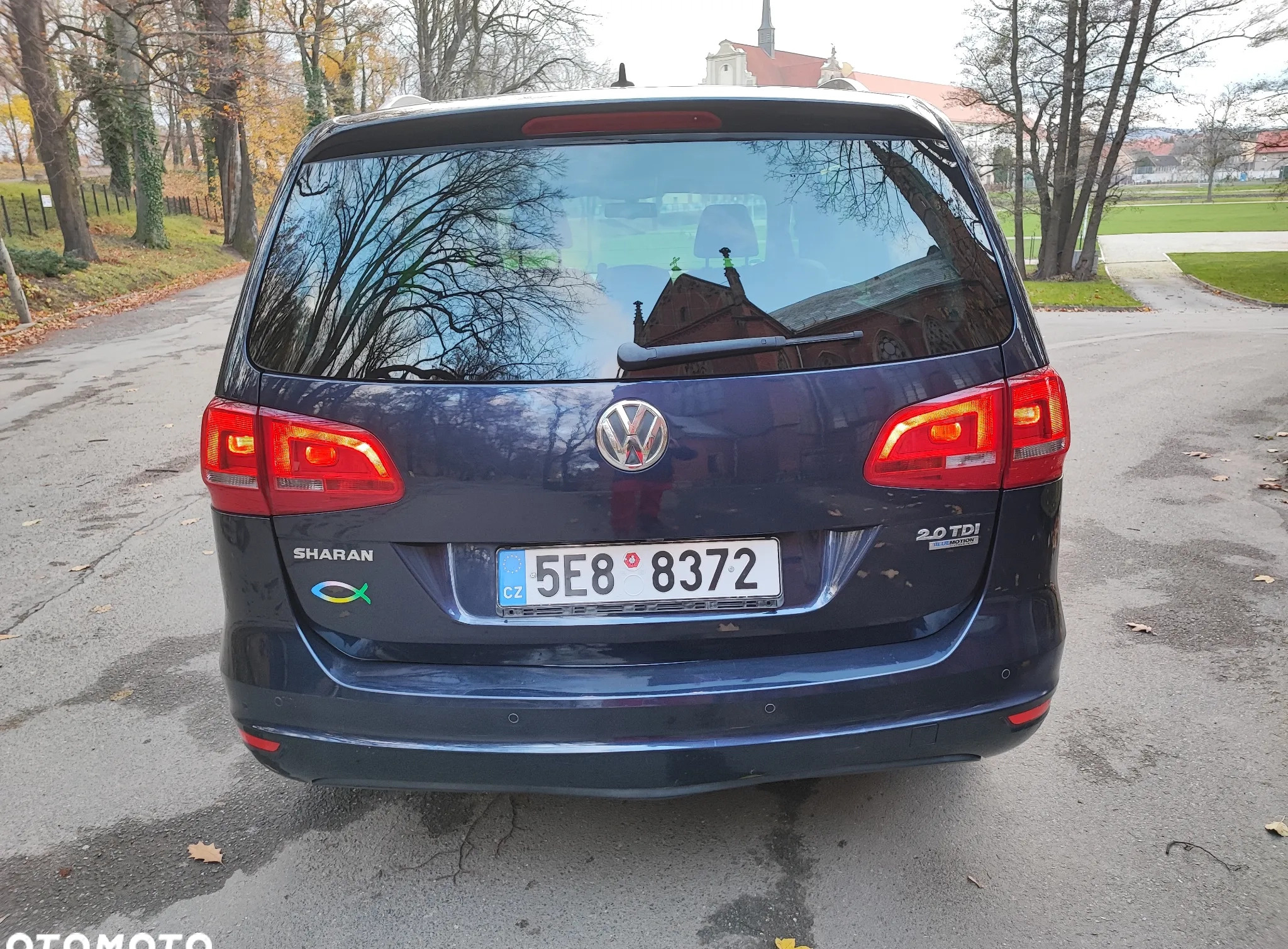 Volkswagen Sharan cena 39800 przebieg: 224000, rok produkcji 2012 z Grodków małe 232